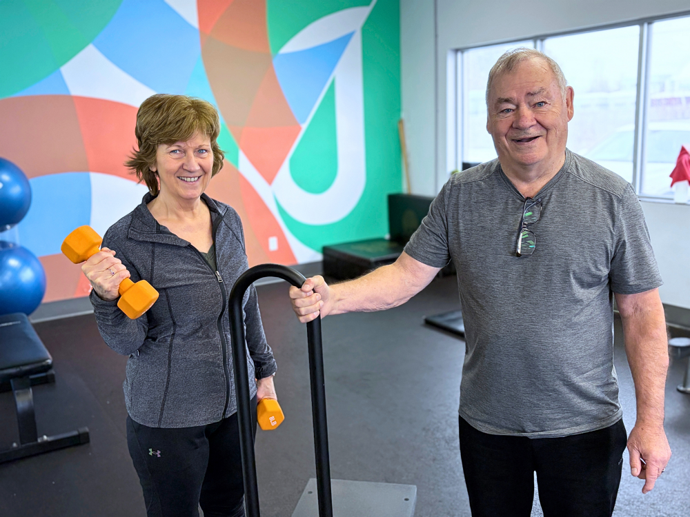Just Fit members exercising